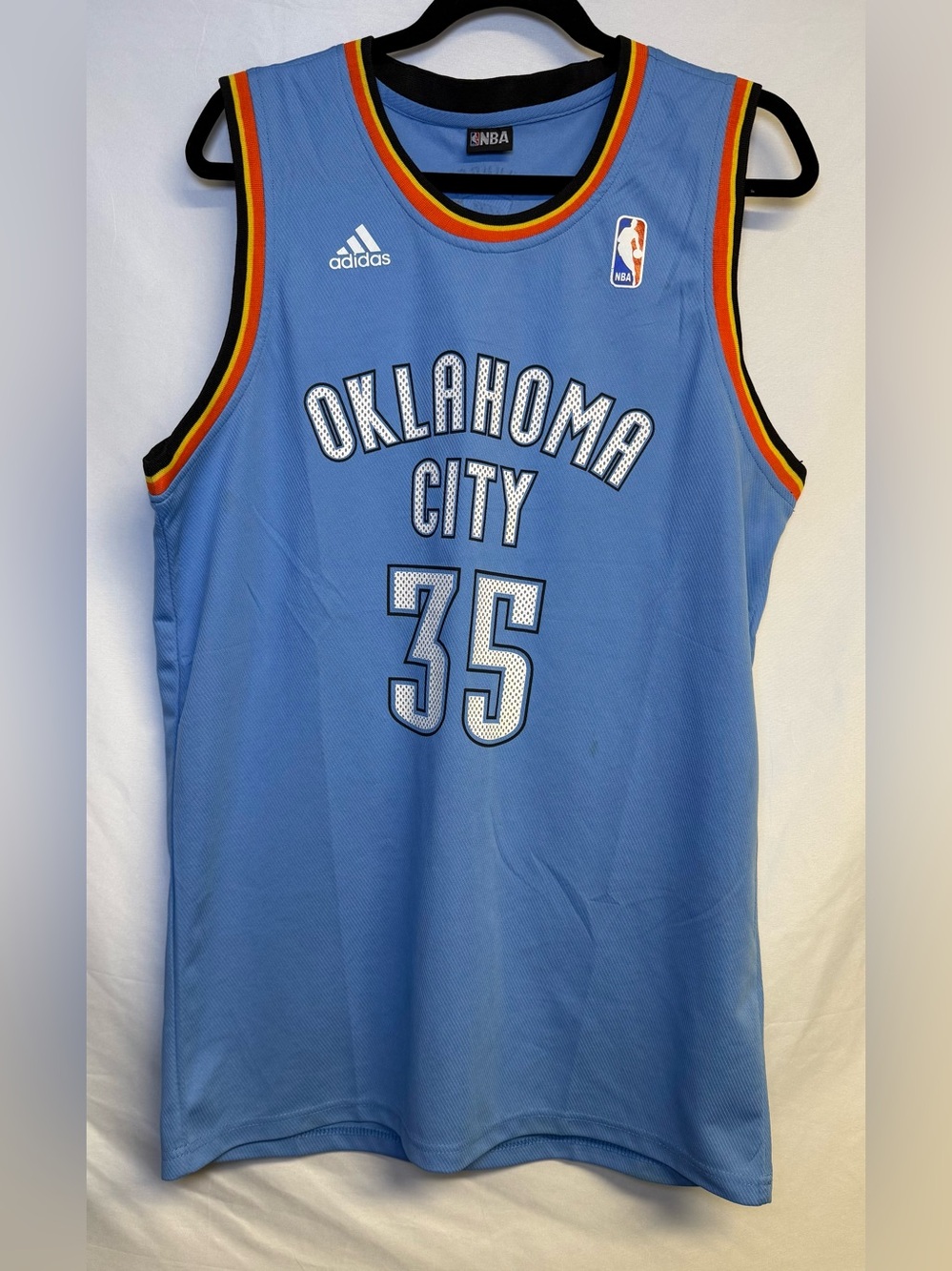 Adidas Oklahoma City Kevin Durant #35 Basketball Jersey
